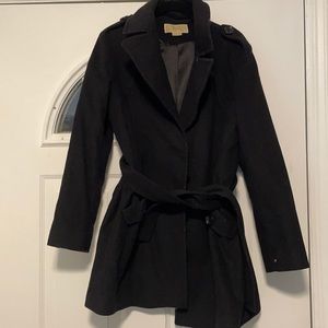 Black Michael kors peacoat
